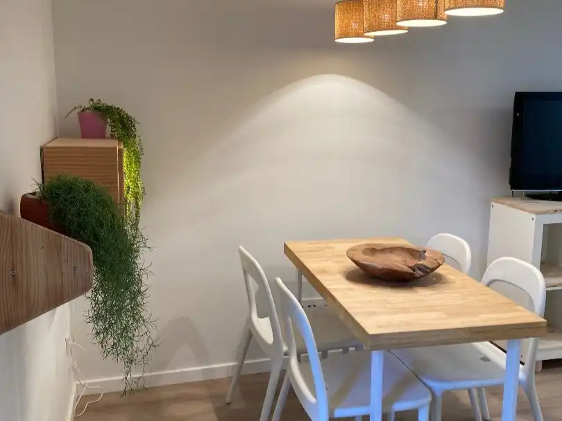 Wohnungen zur Miete in Calle Cunchillos, 2, Casco Histórico Esszimmer von Wohnungen zur Miete in Tudela mit Klimaanlage, Heizung und Parkett