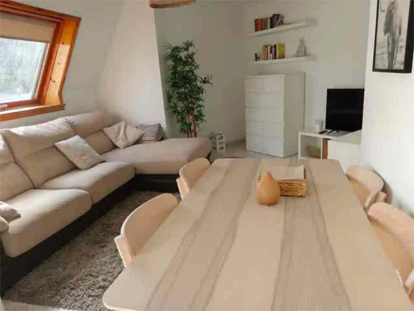 Sala de estar de Apartamento de alquiler en Cabana de Bergantiños