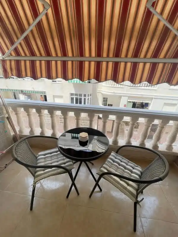 Balcony of Flat for rent in Torrevieja  with Air Conditioner, Heating and Terrace