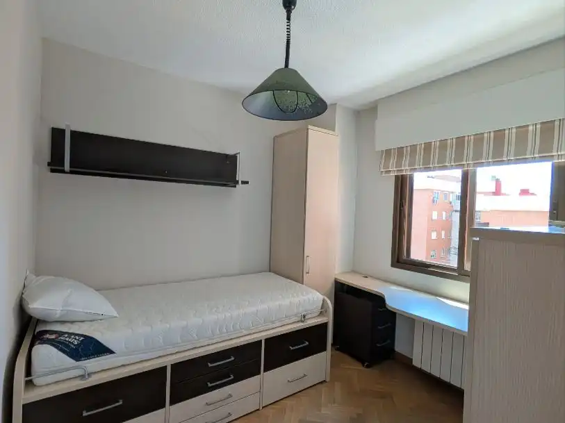 Piso de alquiler en Canillas Habitación de Piso de alquiler en Madrid con Aire acondicionado, Calefacción y Parquet