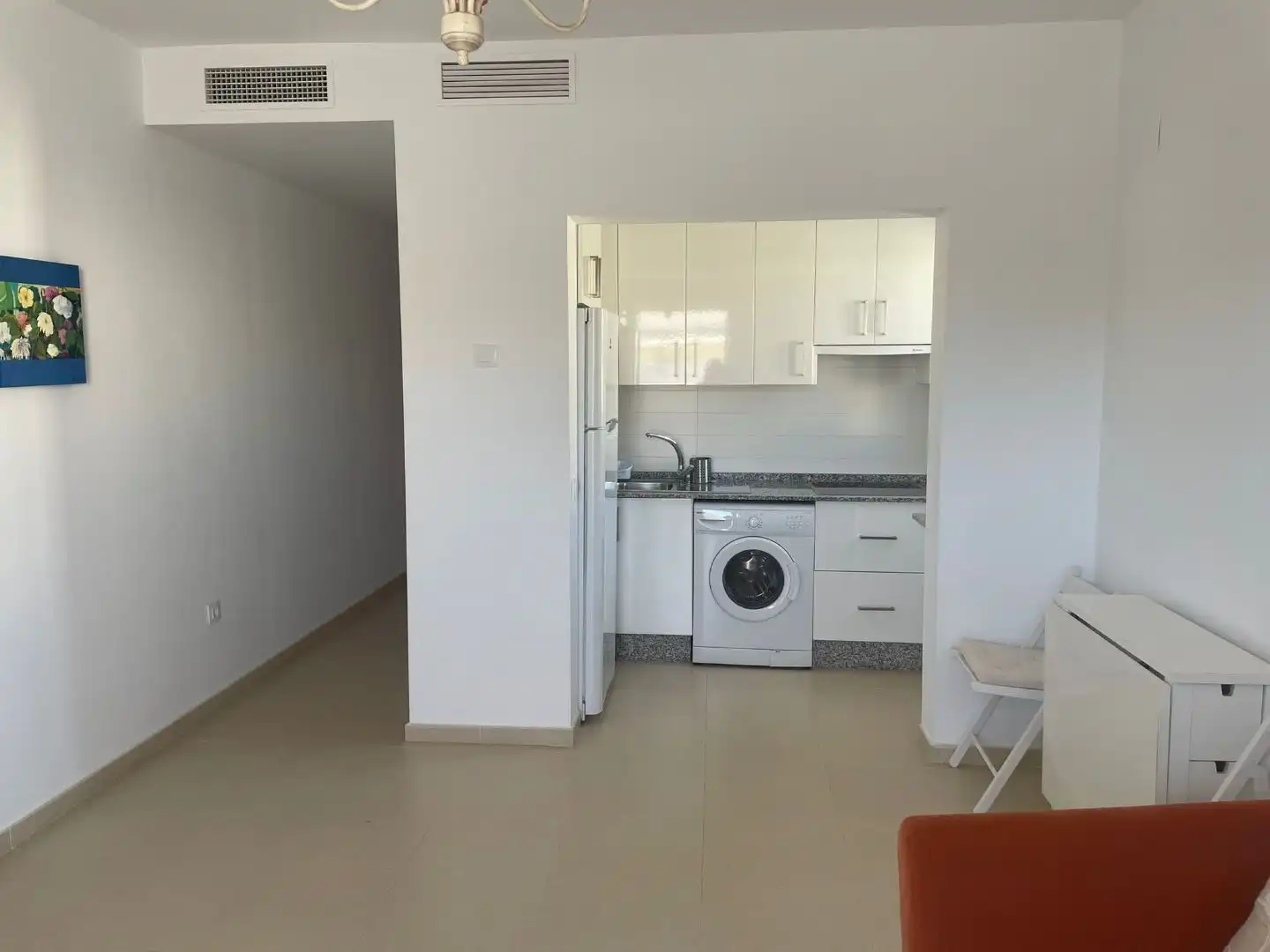 Cuina de Pis de lloguer en Rota amb Terrassa, Moblat i Aparcament comunitari