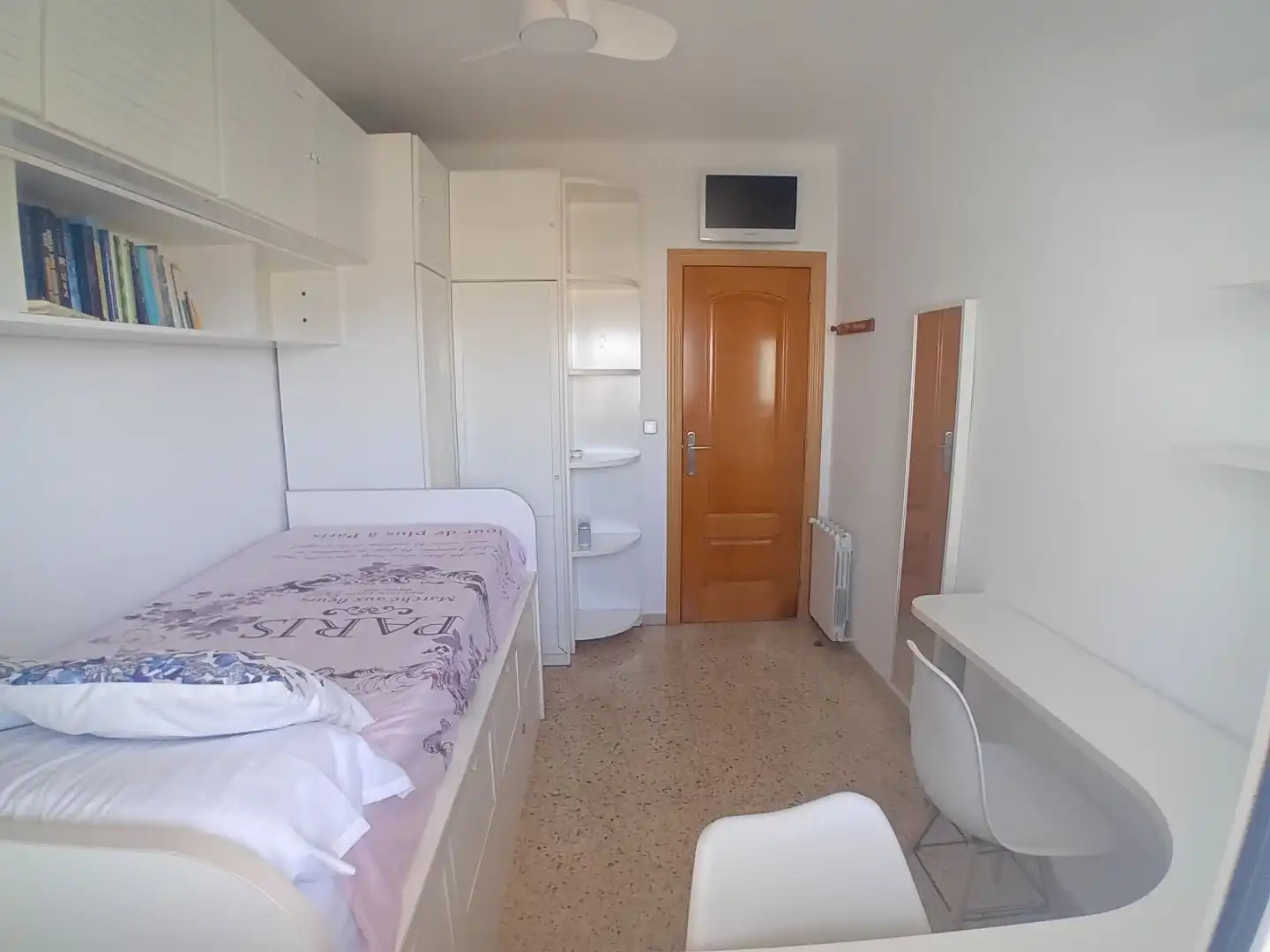 Habitación de Piso para compartir en Barcelona con Calefacción, Terraza y Videoportero