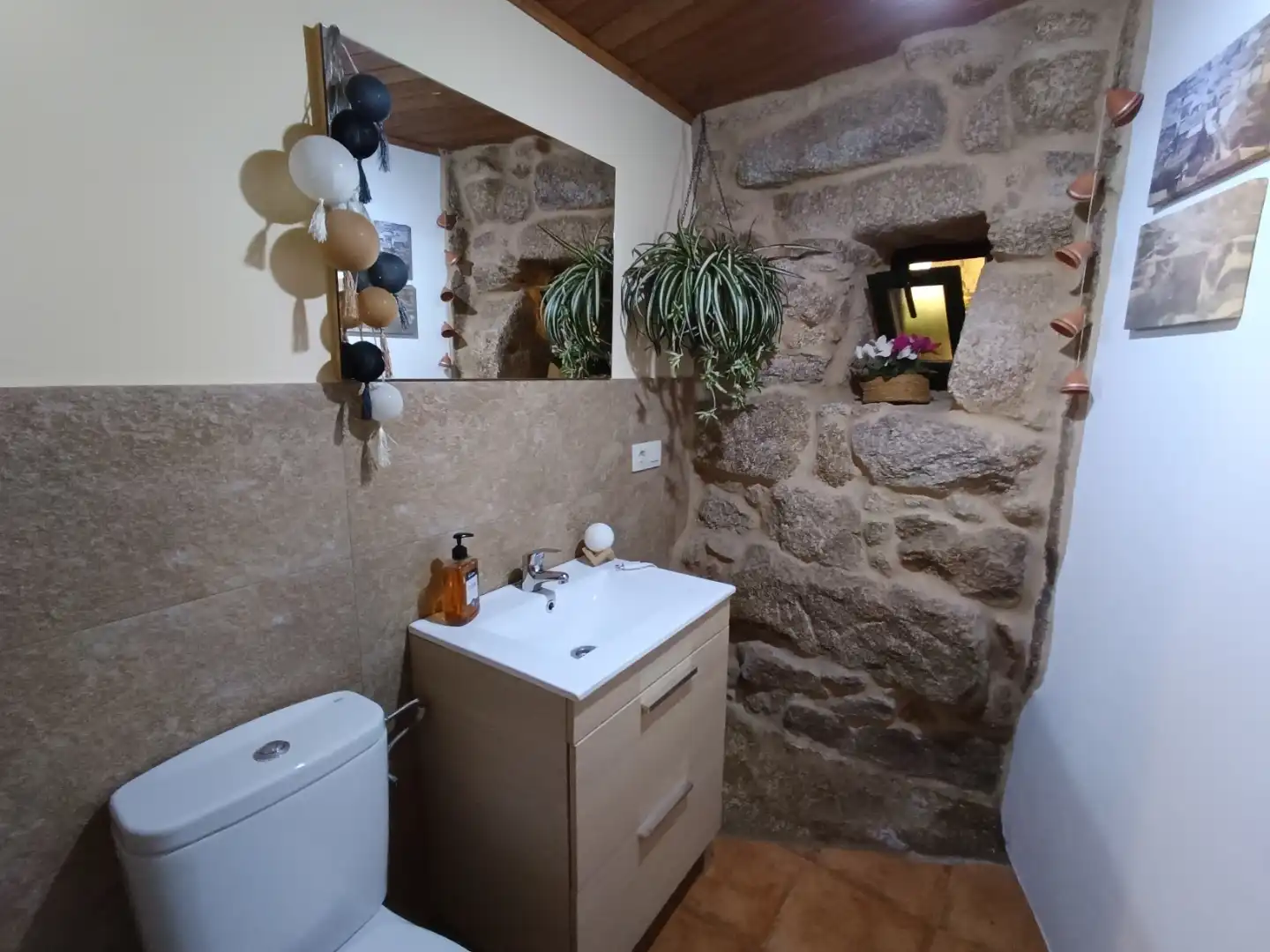 Wohnung zum Verkauf in Lugar a Ponte, 65, A Arnoia Badezimmer von Wohnung zum Verkauf in A Arnoia mit Heizung, Privatgarten und Abstellraum