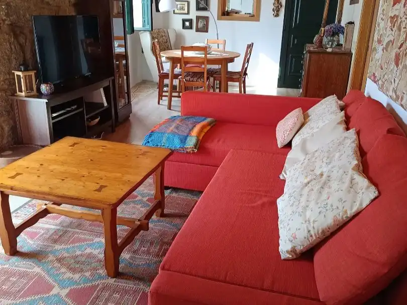 Wohnung zum Verkauf in Lugar a Ponte, 65, A Arnoia Wohnzimmer von Wohnung zum Verkauf in A Arnoia mit Heizung, Privatgarten und Abstellraum