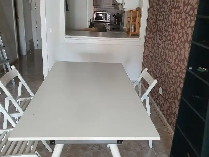 Wohnung zur Miete in Calle de Ciudad Real, 9, Delicias Esszimmer von Wohnung zur Miete in Madrid mit Klimaanlage, Heizung und Schwimmbad