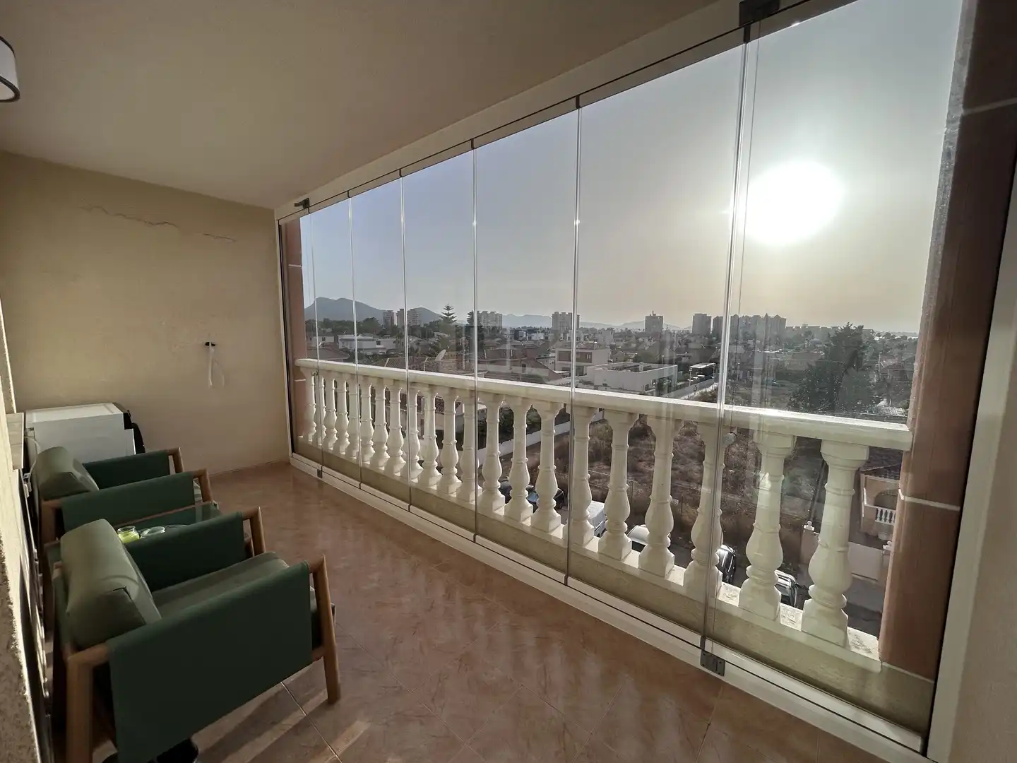 Wohnung zum Verkauf in Río Bidasoa, 26, Cartagena Terrasse von Wohnung zum Verkauf in Cartagena mit Klimaanlage, Schwimmbad und Balkon