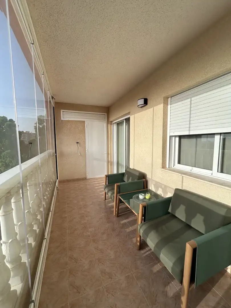 Wohnung zum Verkauf in Río Bidasoa, 26, Cartagena Terrasse von Wohnung zum Verkauf in Cartagena mit Klimaanlage, Schwimmbad und Balkon