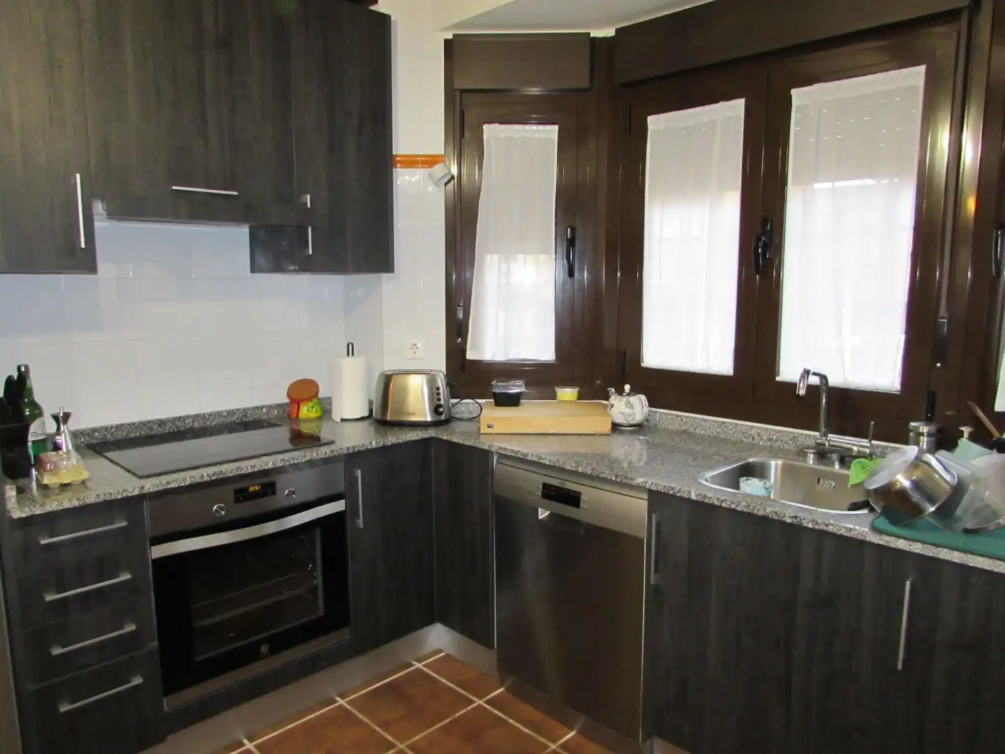 Piso en venta en Piedras Blancas Cocina de Piso en venta en Castrillón con Calefacción, Jardín privado y Parquet