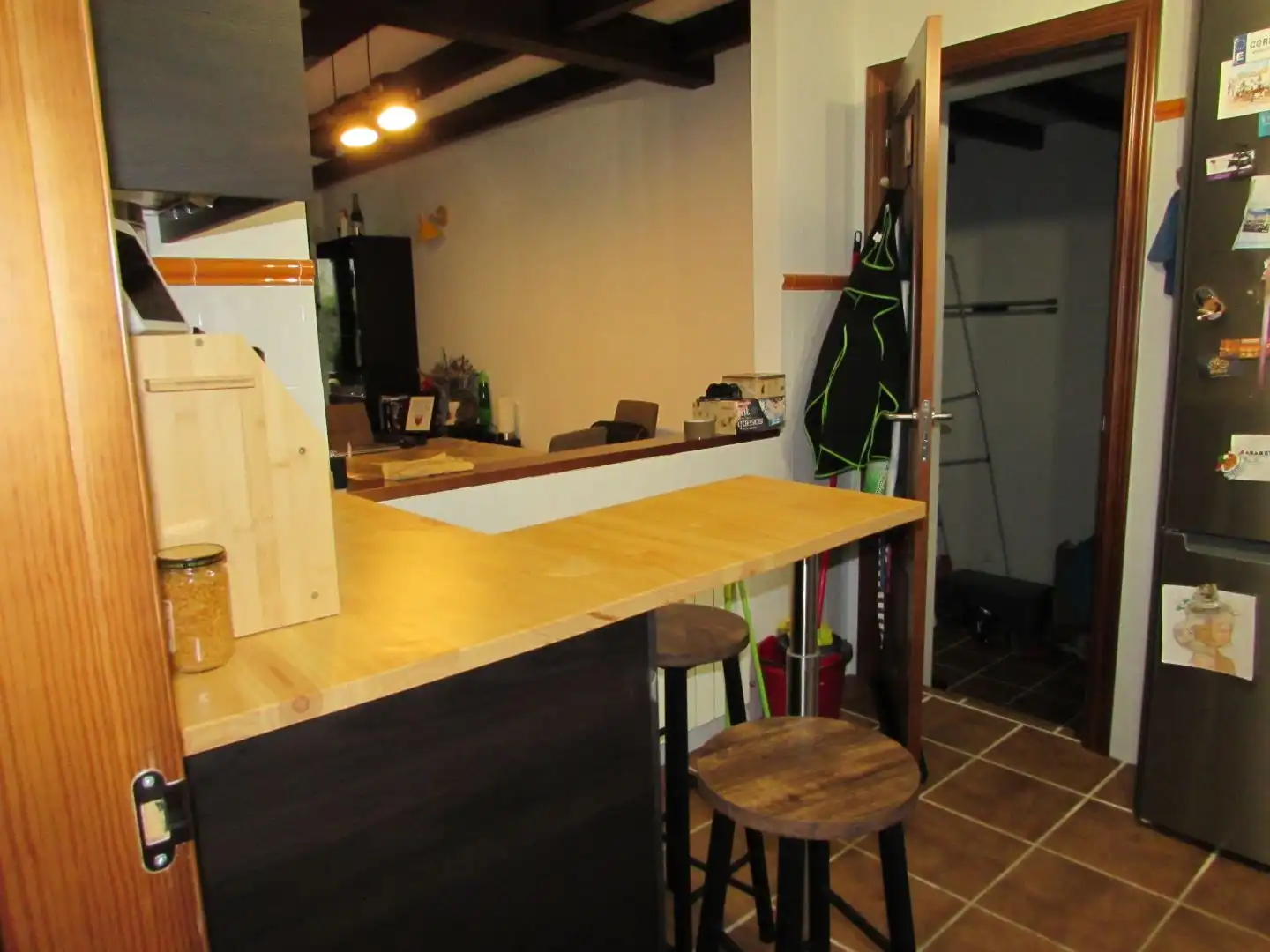 Piso en venta en Piedras Blancas Cocina de Piso en venta en Castrillón con Calefacción, Jardín privado y Parquet