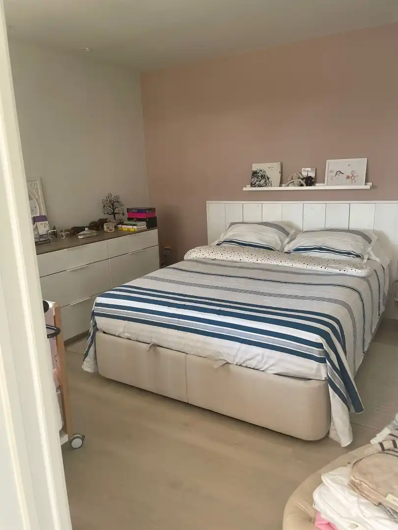 Bedroom of Flat for sale in Barcelona  with Air Conditioner, Parquet flooring and Terrace