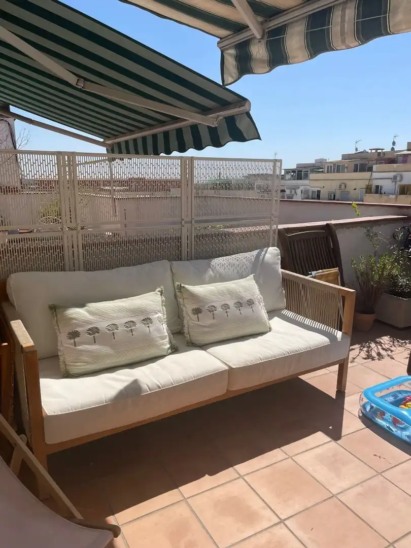Terrace of Flat for sale in Barcelona  with Air Conditioner, Parquet flooring and Terrace