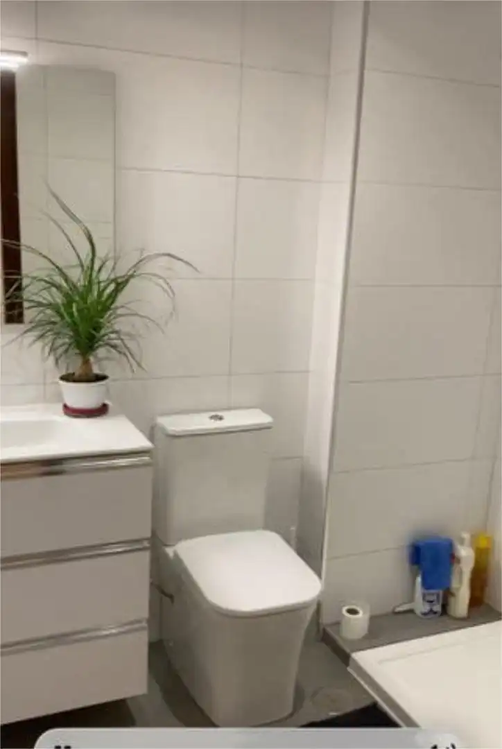 Attic for rent in Añaza Bathroom of Attic for rent in Santa Cruz de Tenerife with Heating, Terrace and Furnished