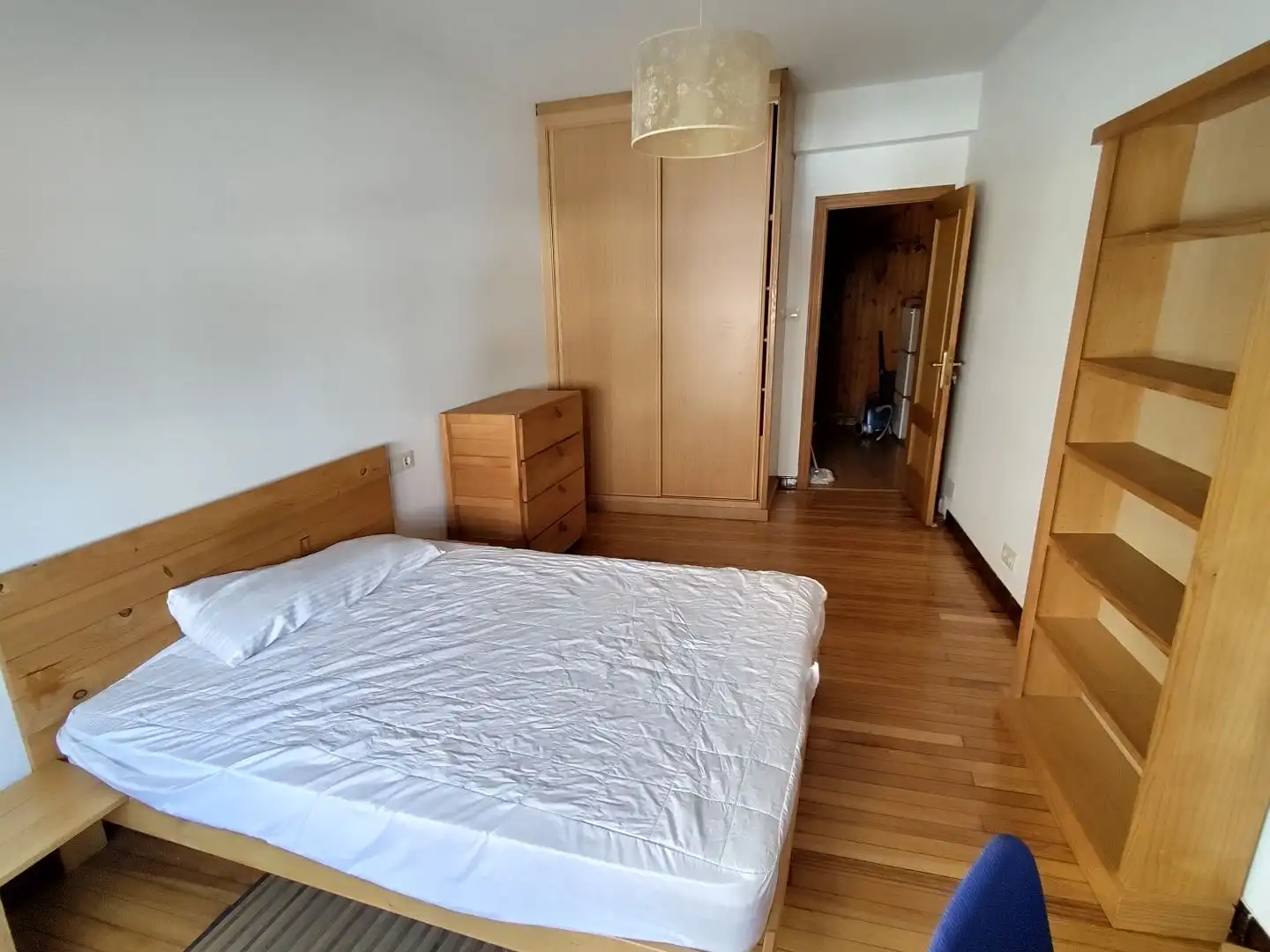 Flat for rent in Rúa do Hórreo, 89, Ensanche - Sar Bedroom of Flat for rent in Santiago de Compostela with Heating, Parquet flooring and Furnished