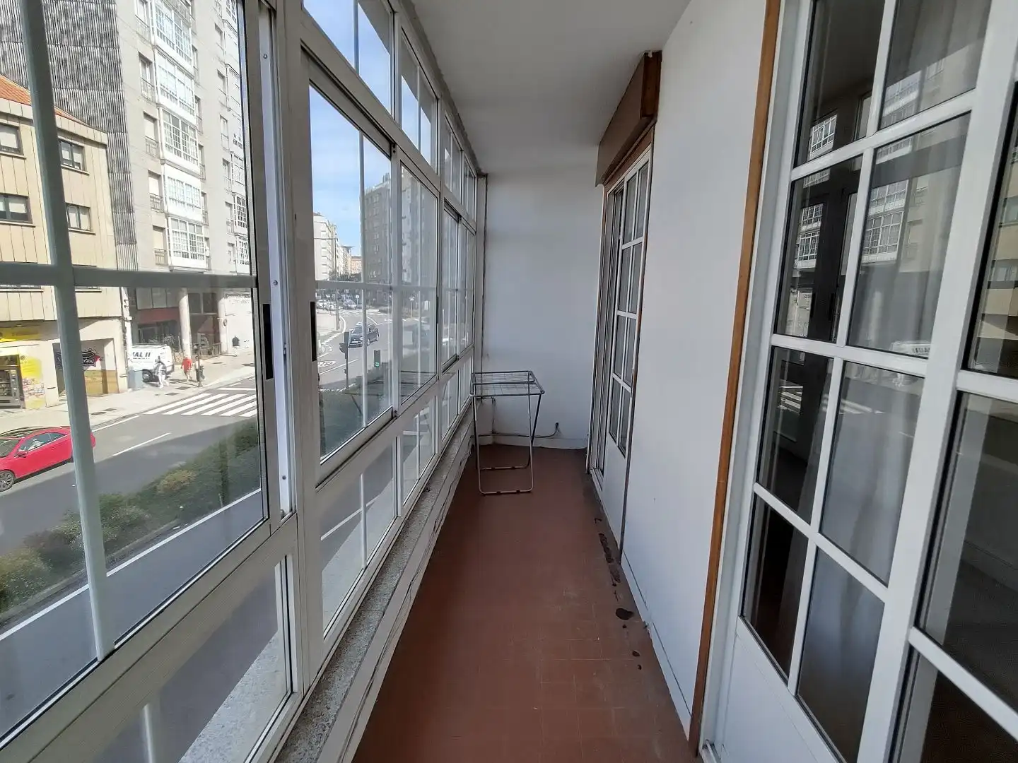 Flat for rent in Rúa do Hórreo, 89, Ensanche - Sar Balcony of Flat for rent in Santiago de Compostela with Heating, Parquet flooring and Furnished