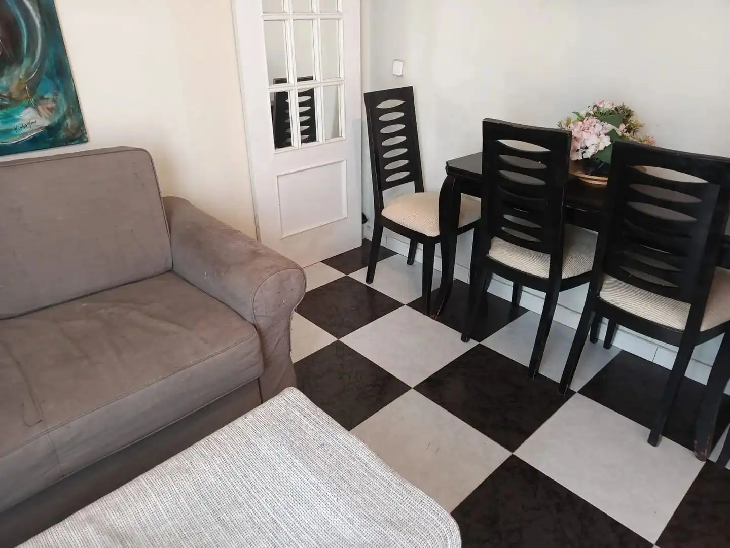 Flat for sale in Peña Prieta, 77, Madrid Dining room of Flat for sale in Madrid with Air Conditioner, Heating and Parquet flooring