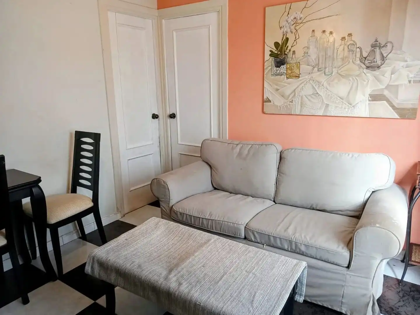 Flat for sale in Peña Prieta, 77, Madrid Living room of Flat for sale in Madrid with Air Conditioner, Heating and Parquet flooring