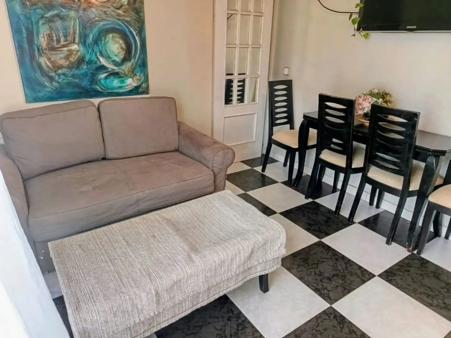Flat for sale in Peña Prieta, 77, Madrid Dining room of Flat for sale in Madrid with Air Conditioner, Heating and Parquet flooring