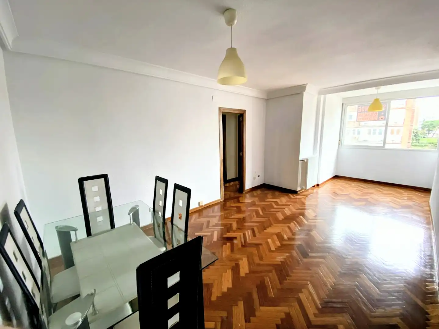 Flat for sale in A-1 Vía de Servicio, 20, Castilla Dining room of Flat for sale in Madrid with Air Conditioner, Heating and Parquet flooring