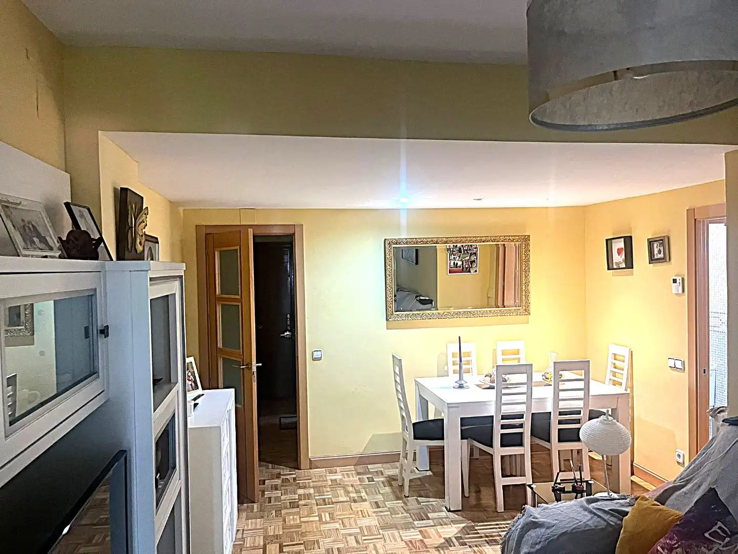 Piso en venta en Calle Virgen de las Viñas, 2, Santa Eugenia Comedor de Piso en venta en Madrid con Calefacción, Parquet y Terraza