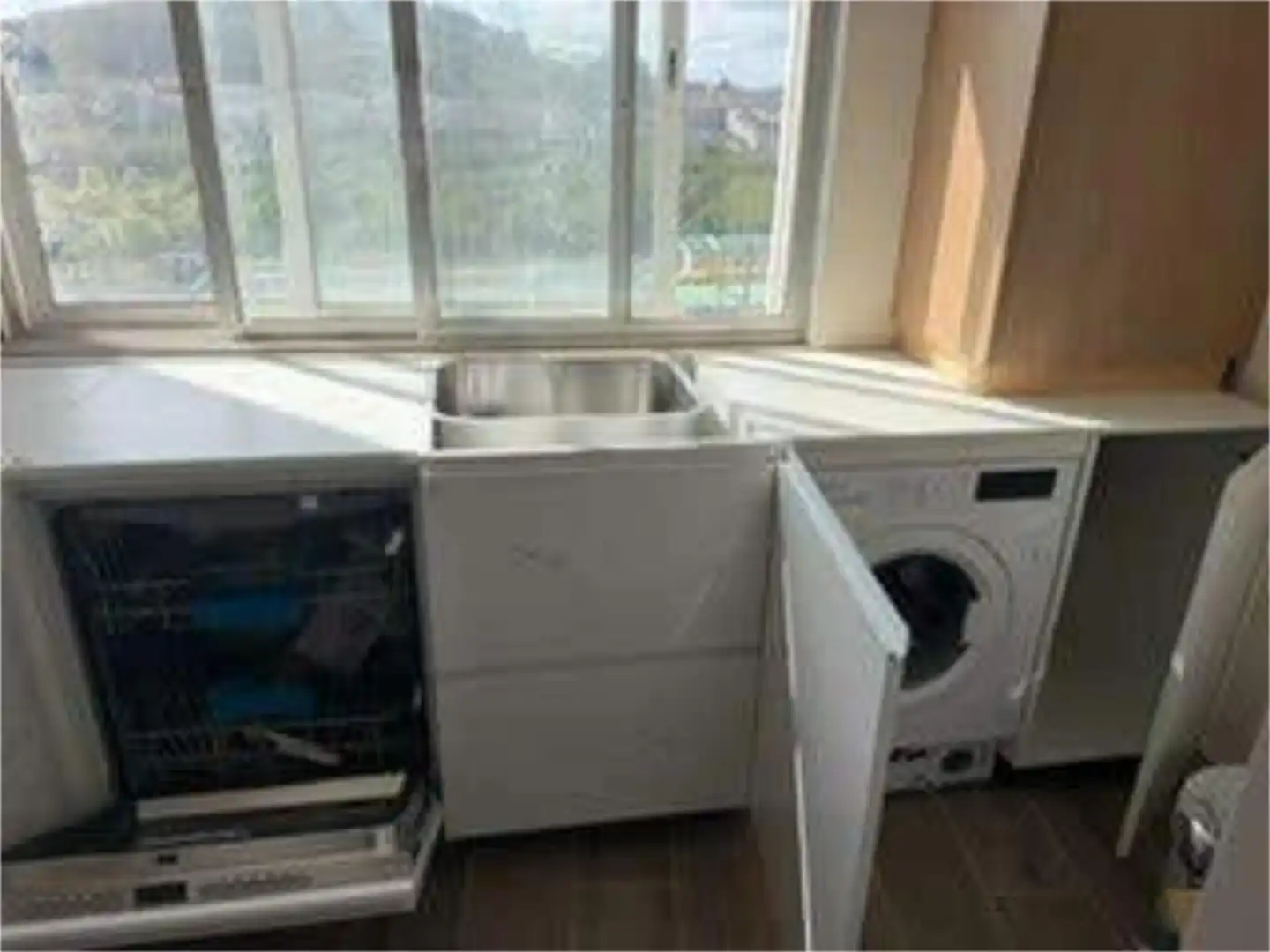 Kitchen of Flat for rent in Santiago de Compostela   with Heating