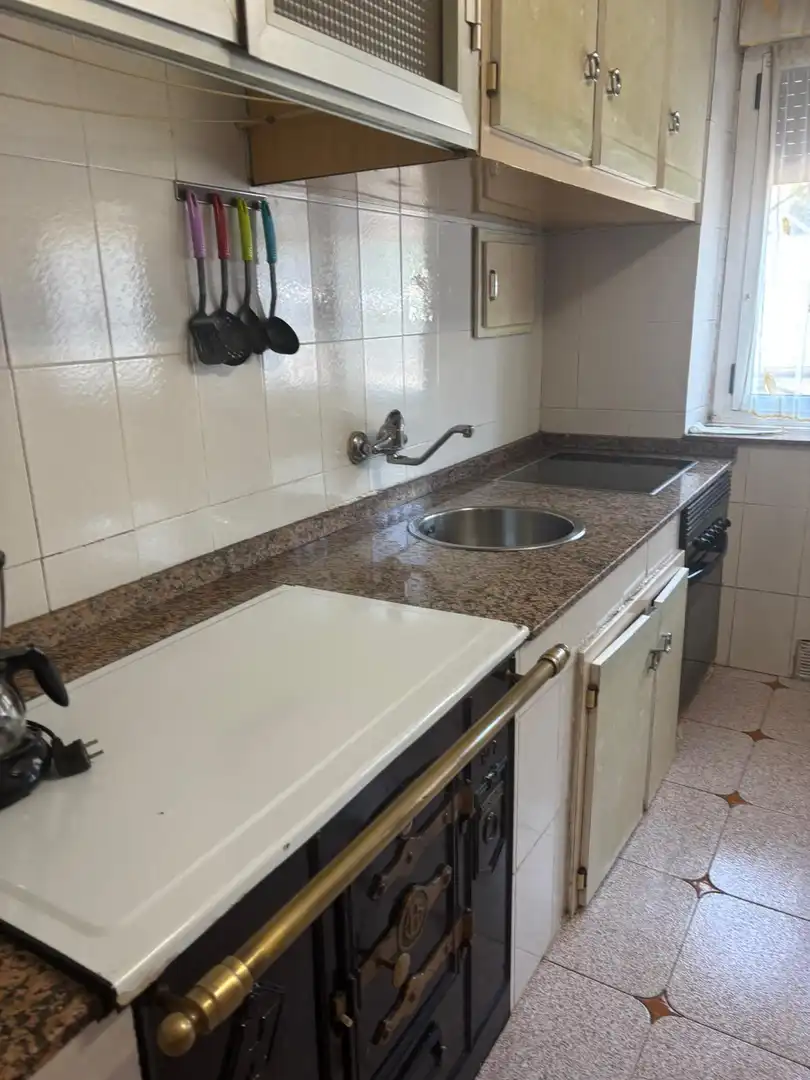 Kitchen of Flat for rent in Langreo  with Parquet flooring and Furnished