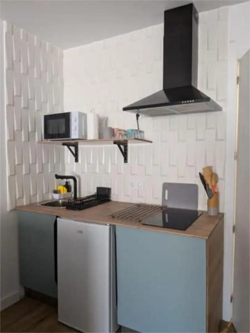 Apartament de lloguer a Carreño Cuina de Apartament de lloguer en Carreño