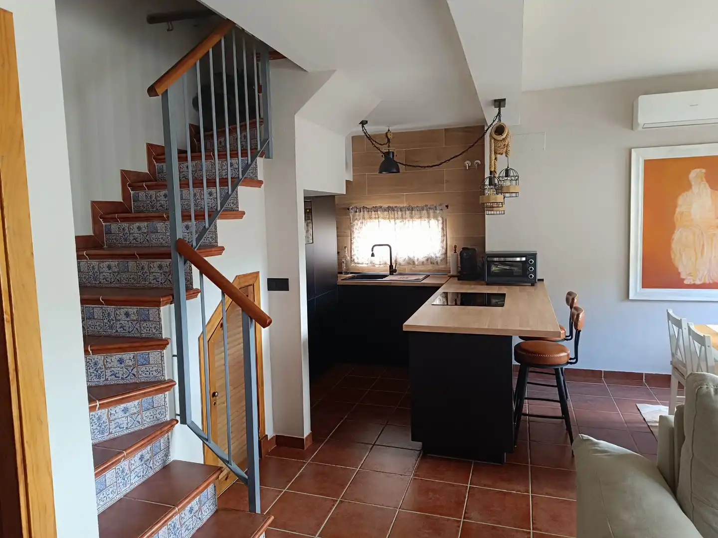 Houses for sale in Poligono Ue1, 13, El Ronquillo Kitchen of Houses for sale in El Ronquillo with Air Conditioner, Terrace and Swimming Pool