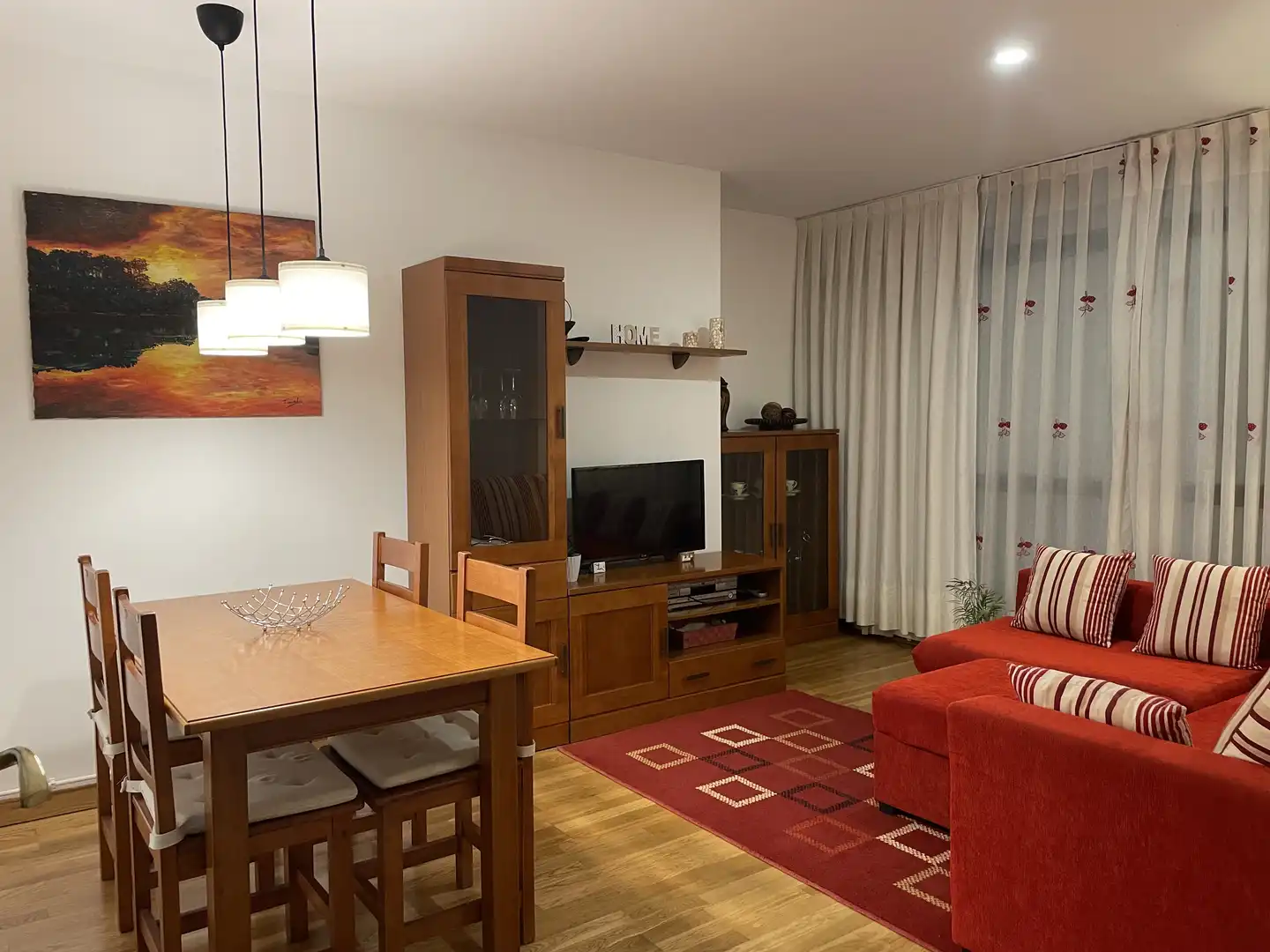 Flat for rent in Avenida de Barraña, 43, Boiro Living room of Flat for rent in Boiro with Heating, Parquet flooring and Storage room