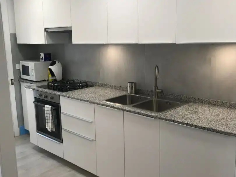 Piso de alquiler en Carrer de Ramón y Cajal, 69, Plaça Catalunya - Escola Industrial Cocina de Piso de alquiler en Terrassa con Aire acondicionado, Calefacción y Amueblado