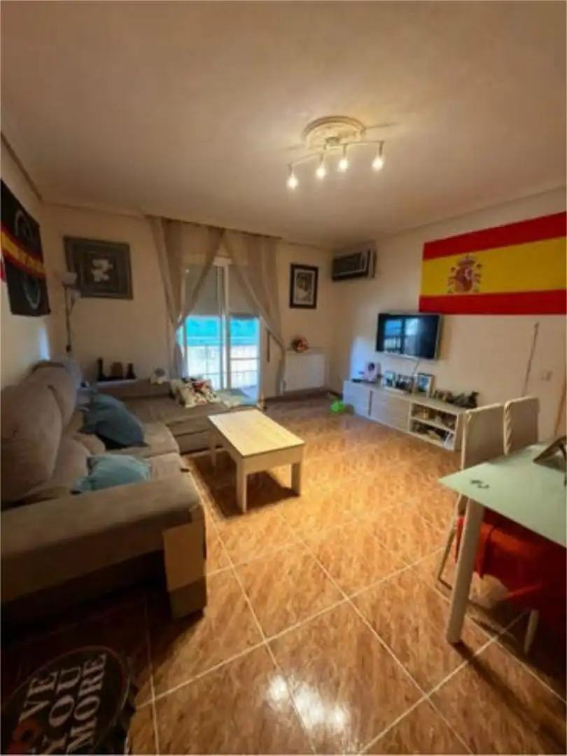 Flat for rent in Santa María de Benquerencia Living room of Flat for rent in Toledo with Heating, Private garden and Terrace