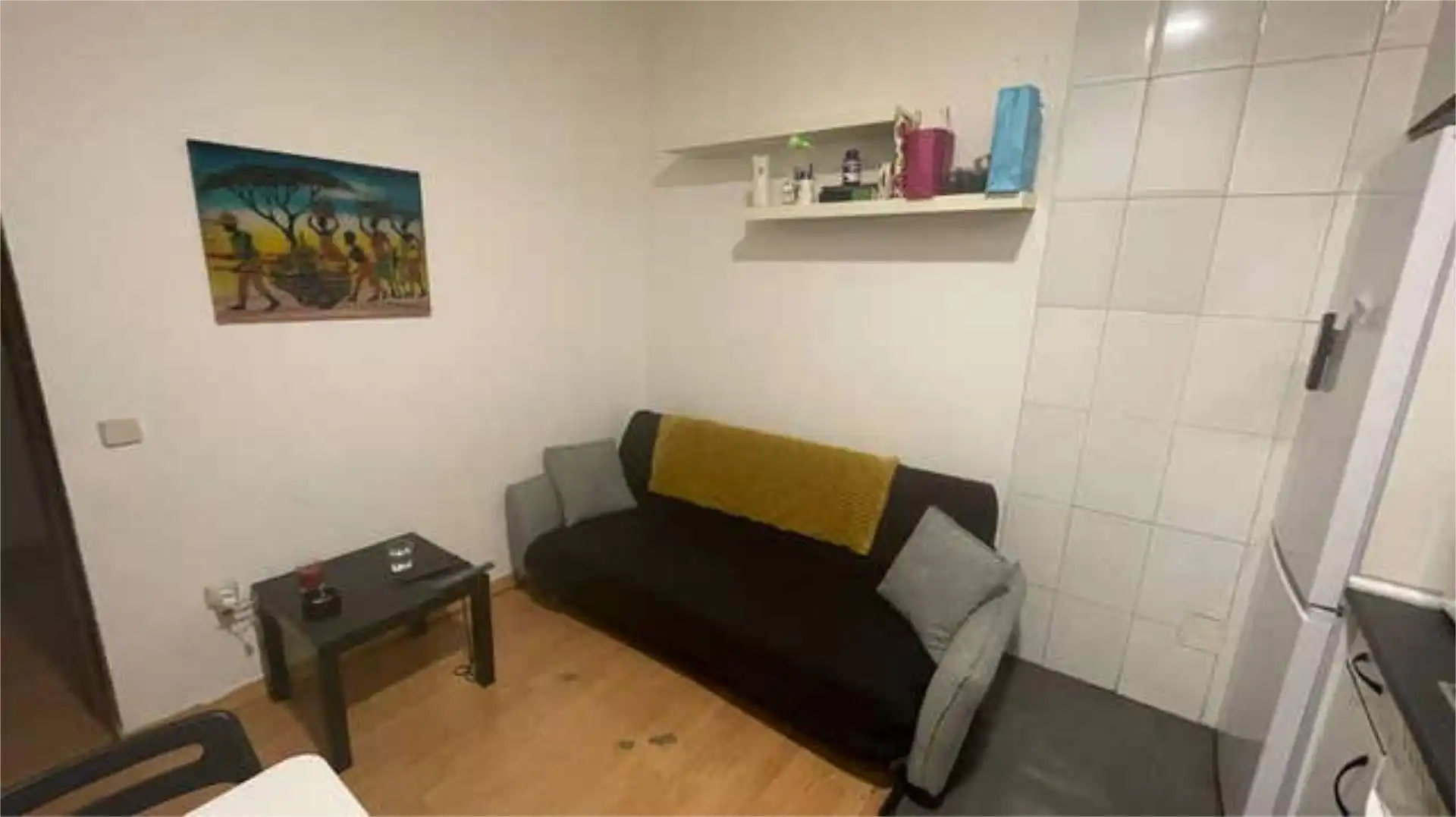 Dormitori de Estudi de lloguer en Madrid amb Moblat