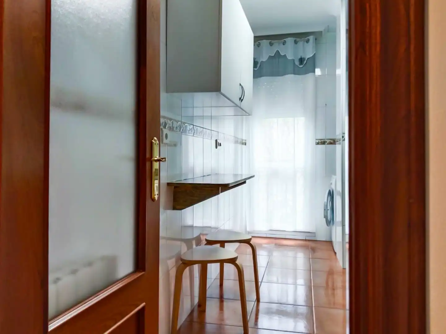 Flat for rent in Calle la Cueva, 3, Castañeda Kitchen of Flat for rent in Castañeda with Heating, Parquet flooring and Terrace