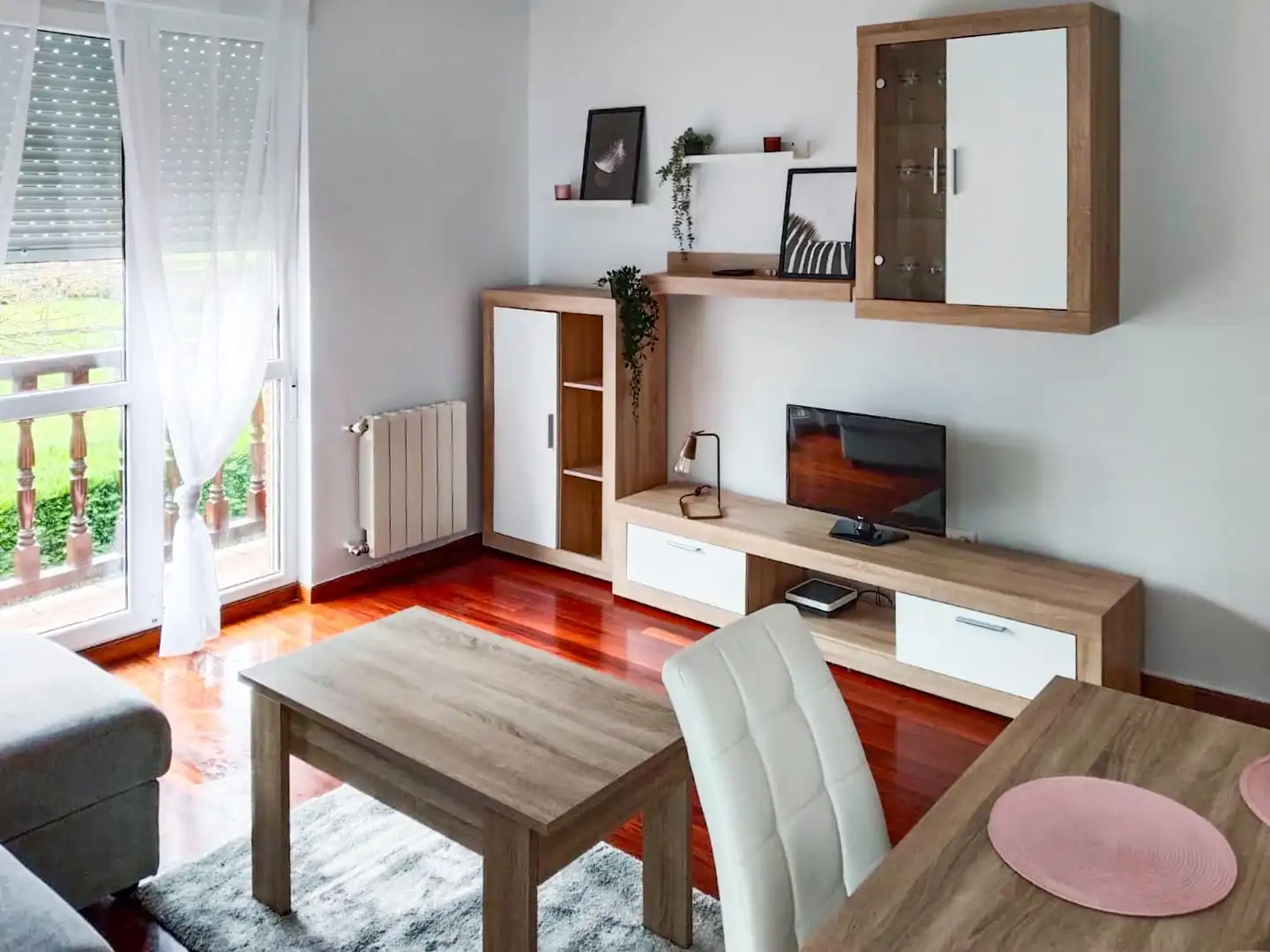 Flat for rent in Calle la Cueva, 3, Castañeda Living room of Flat for rent in Castañeda with Heating, Parquet flooring and Terrace