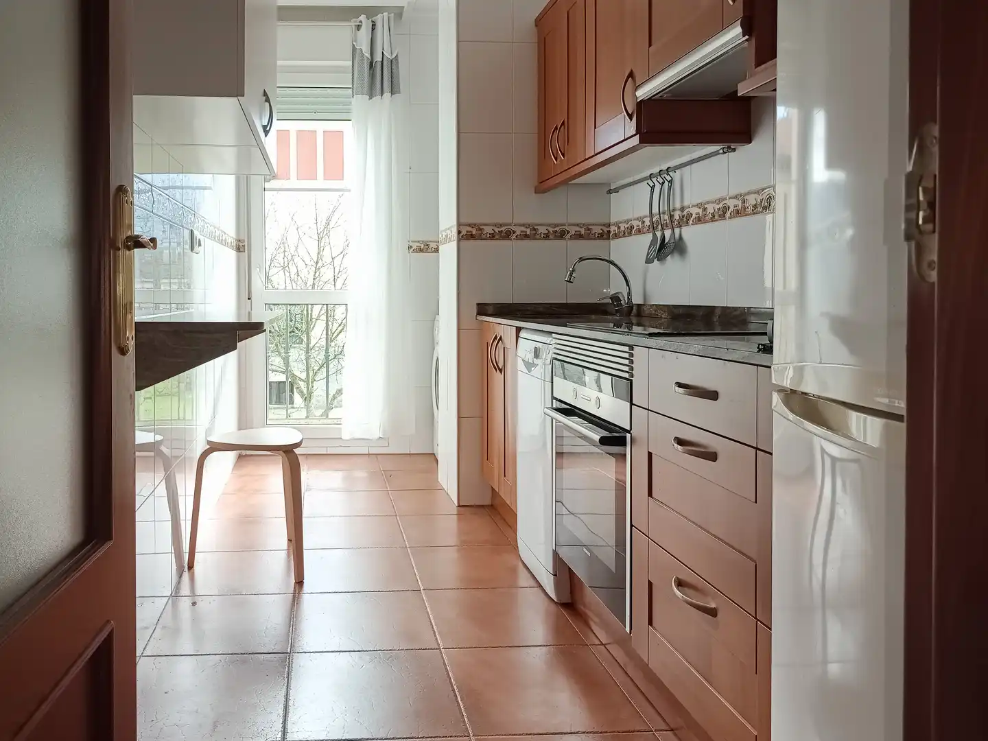 Flat for rent in Calle la Cueva, 3, Castañeda Kitchen of Flat for rent in Castañeda with Heating, Parquet flooring and Terrace
