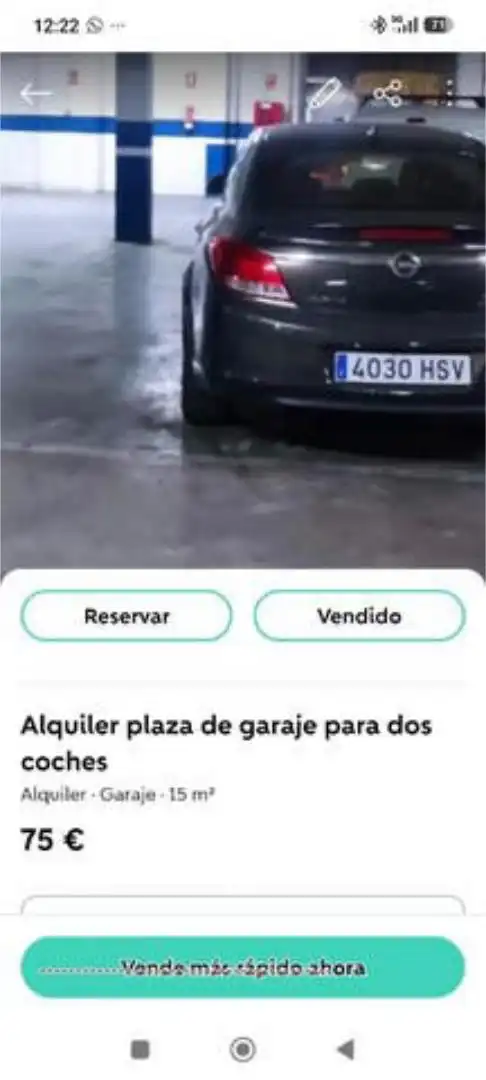 Parking de Garaje de alquiler en Bormujos