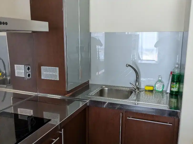 Kitchen of Flat for rent in Vigo   with Heating, Parquet flooring and Storage room