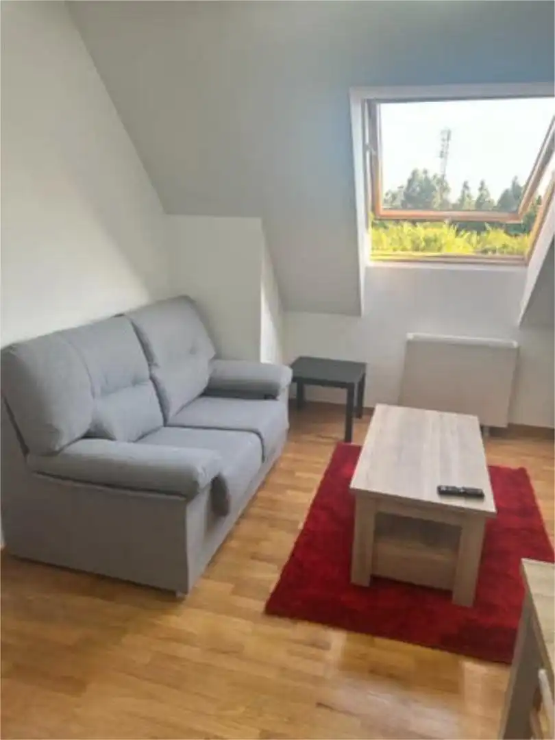Piso de alquiler en Sada (A Coruña) Sala de estar de Piso de alquiler en Sada (A Coruña) con Calefacción, Jardín privado y Trastero