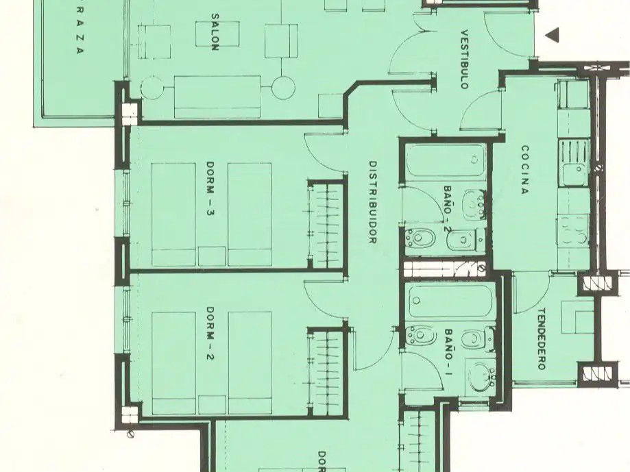Wohnung zur Miete in Avenida de Europa, 30, Madrid Capital Wohnung zur Miete in Madrid Capital mit Klimaanlage, Terrasse und Schwimmbad