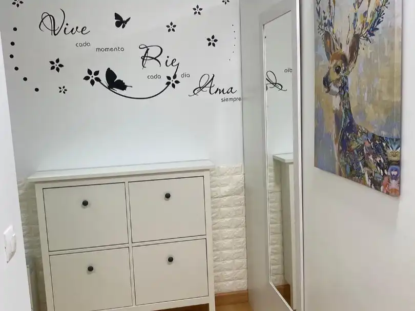 Wohnung zur Miete in Avenida Alisas, 17, Solares - Valdecilla Schlafzimmer von Wohnung zur Miete in Medio Cudeyo mit Möbliert