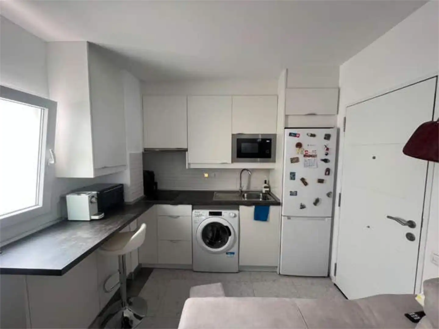 Piso de alquiler en La Cuesta -Finca España Cocina de Piso de alquiler en San Cristóbal de la Laguna con Amueblado