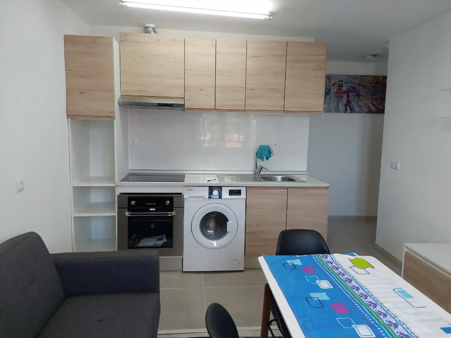 Wohnung zur Miete in Zapatari Kalea, 32, Salvatierra / Agurain Küche von Wohnung zur Miete in Salvatierra / Agurain mit Heizung, Abstellraum und Möbliert