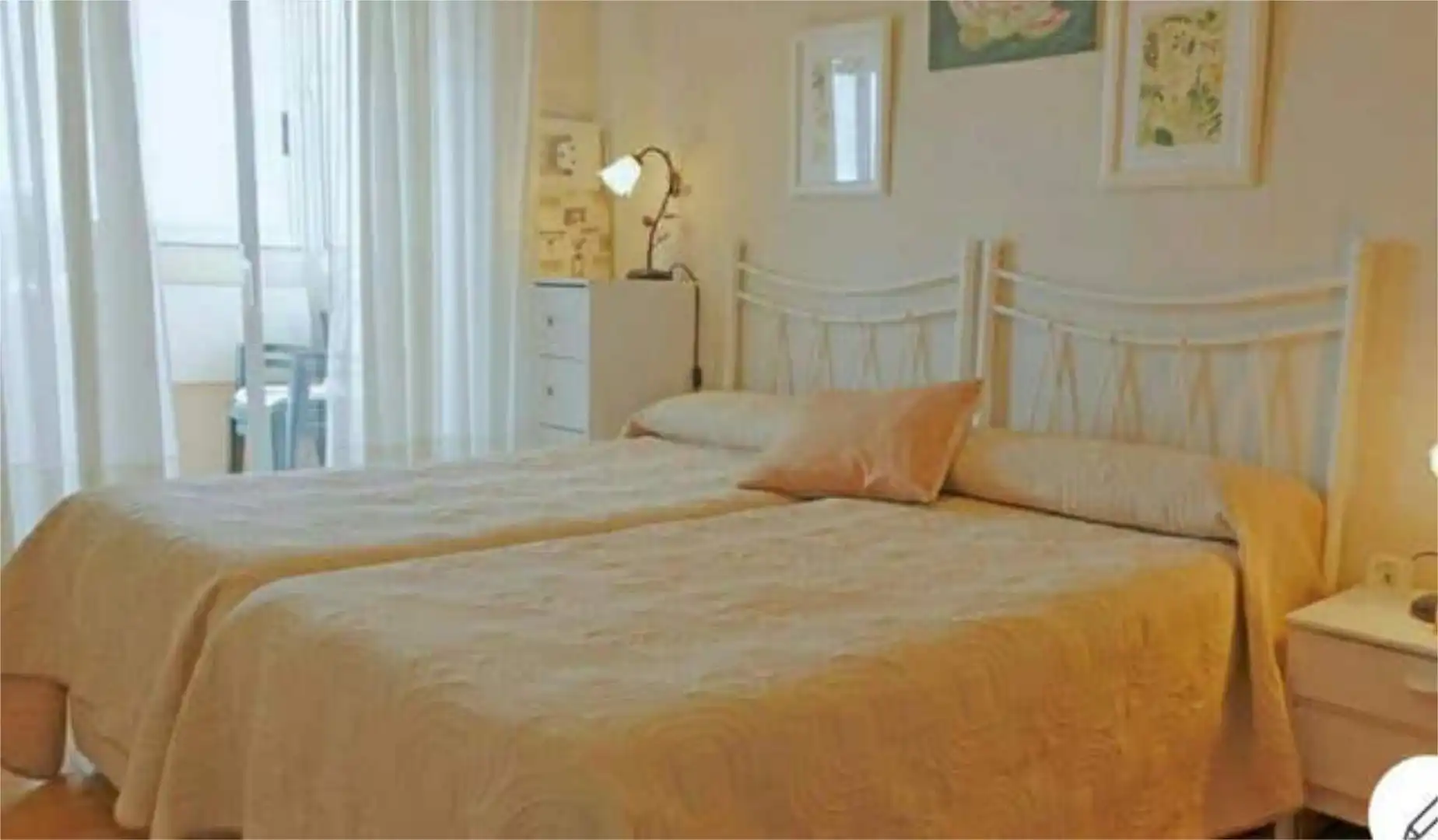 Bedroom of Apartments for rent in La Manga del Mar Menor  with Heating, Terrace and Swimming Pool