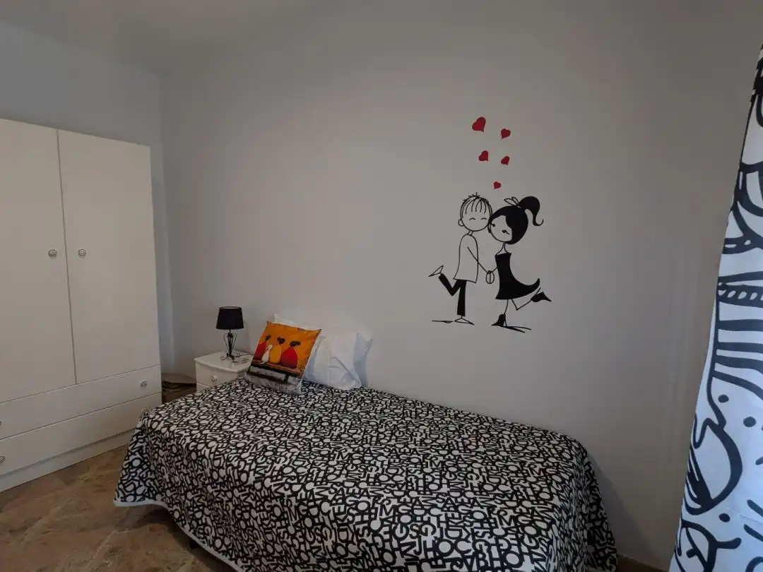 Flat for rent in Calle Joaquín Román Álvarez, 1, Las Almenas Bedroom of Flat for rent in Tomares with Air Conditioner, Heating and Swimming Pool