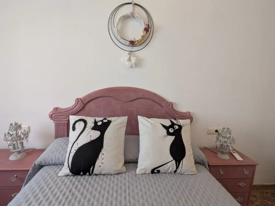 Flat for rent in Calle Joaquín Román Álvarez, 1, Las Almenas Bedroom of Flat for rent in Tomares with Air Conditioner, Heating and Swimming Pool