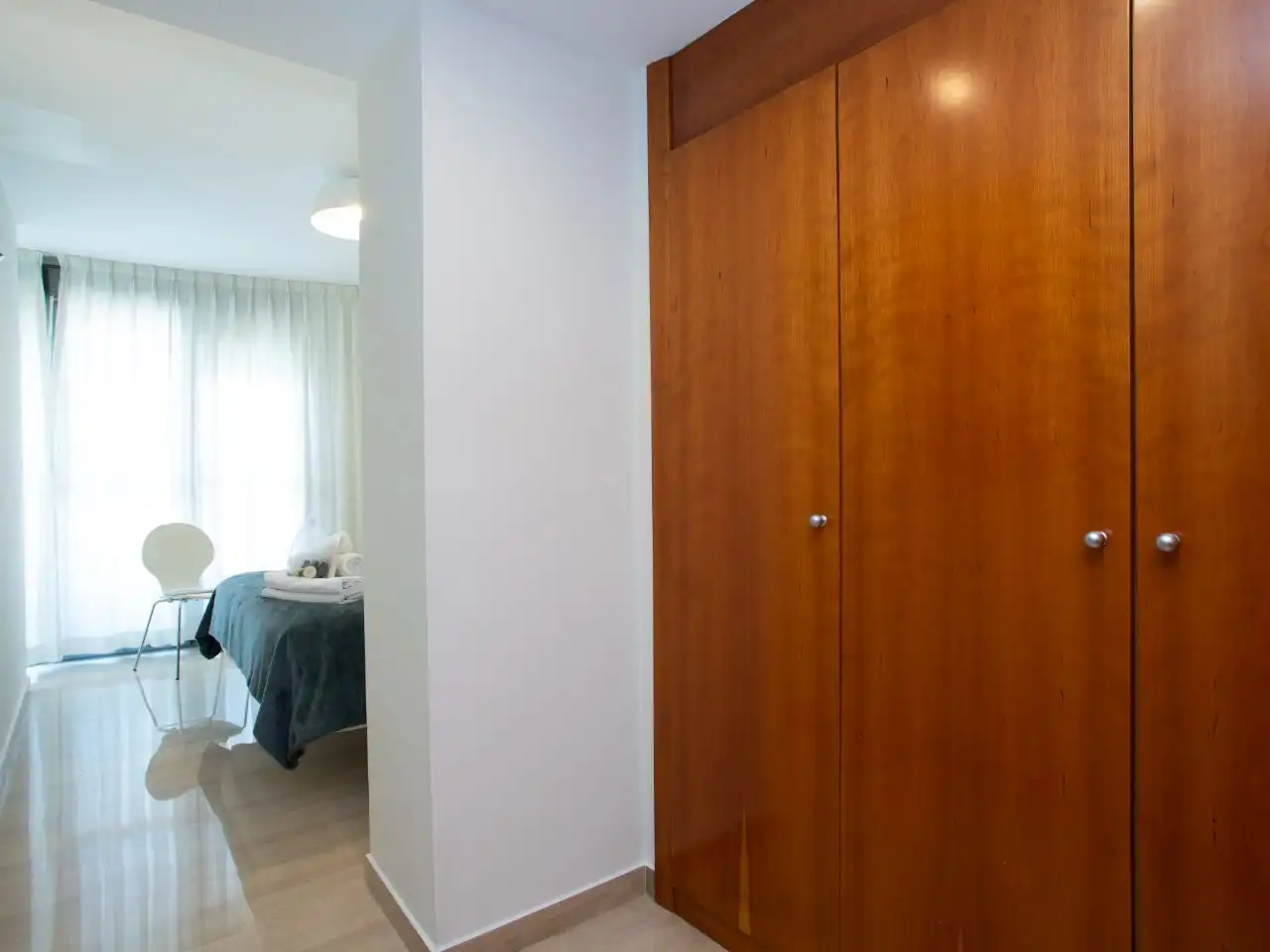Flat for rent in Avinguda de França, 1, Penya - Roja - Avda. Francia Flat for rent in Valencia with Air Conditioner, Heating and Terrace
