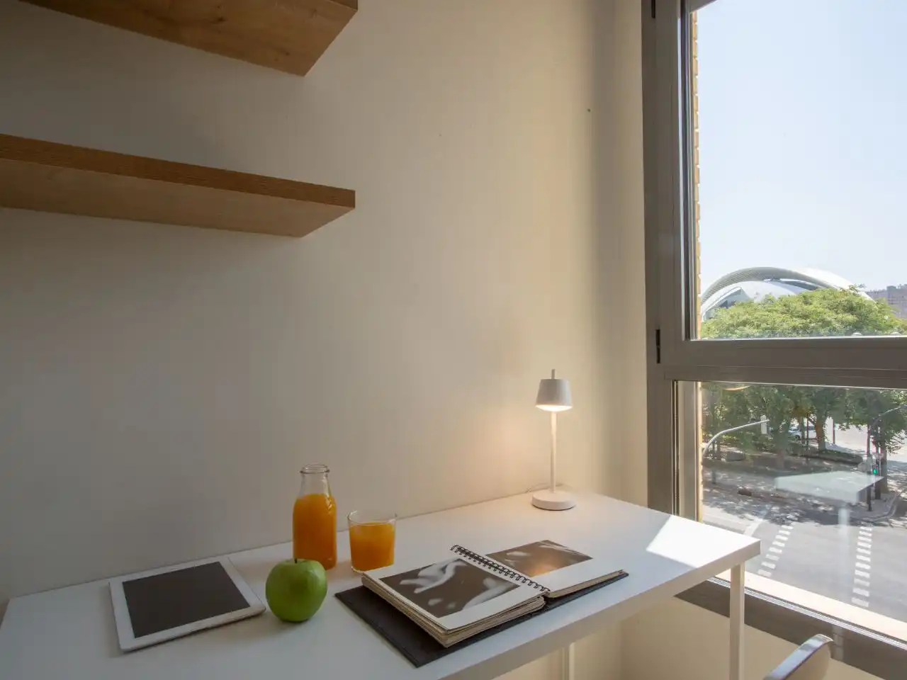 Flat for rent in Avinguda de França, 1, Penya - Roja - Avda. Francia Balcony of Flat for rent in Valencia with Air Conditioner, Heating and Terrace