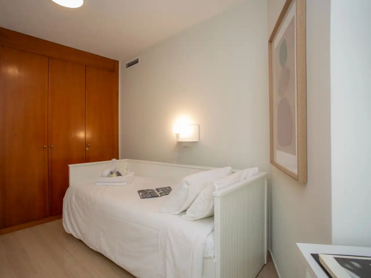 Flat for rent in Avinguda de França, 1, Penya - Roja - Avda. Francia Bedroom of Flat for rent in Valencia with Air Conditioner, Heating and Terrace
