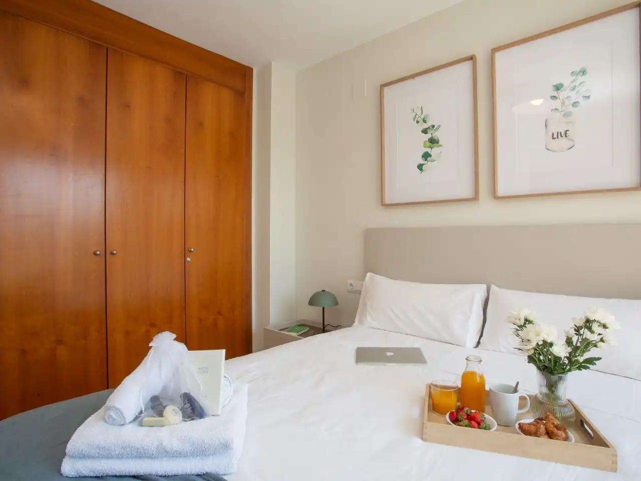 Flat for rent in Avinguda de França, 1, Penya - Roja - Avda. Francia Bedroom of Flat for rent in Valencia with Air Conditioner, Heating and Terrace