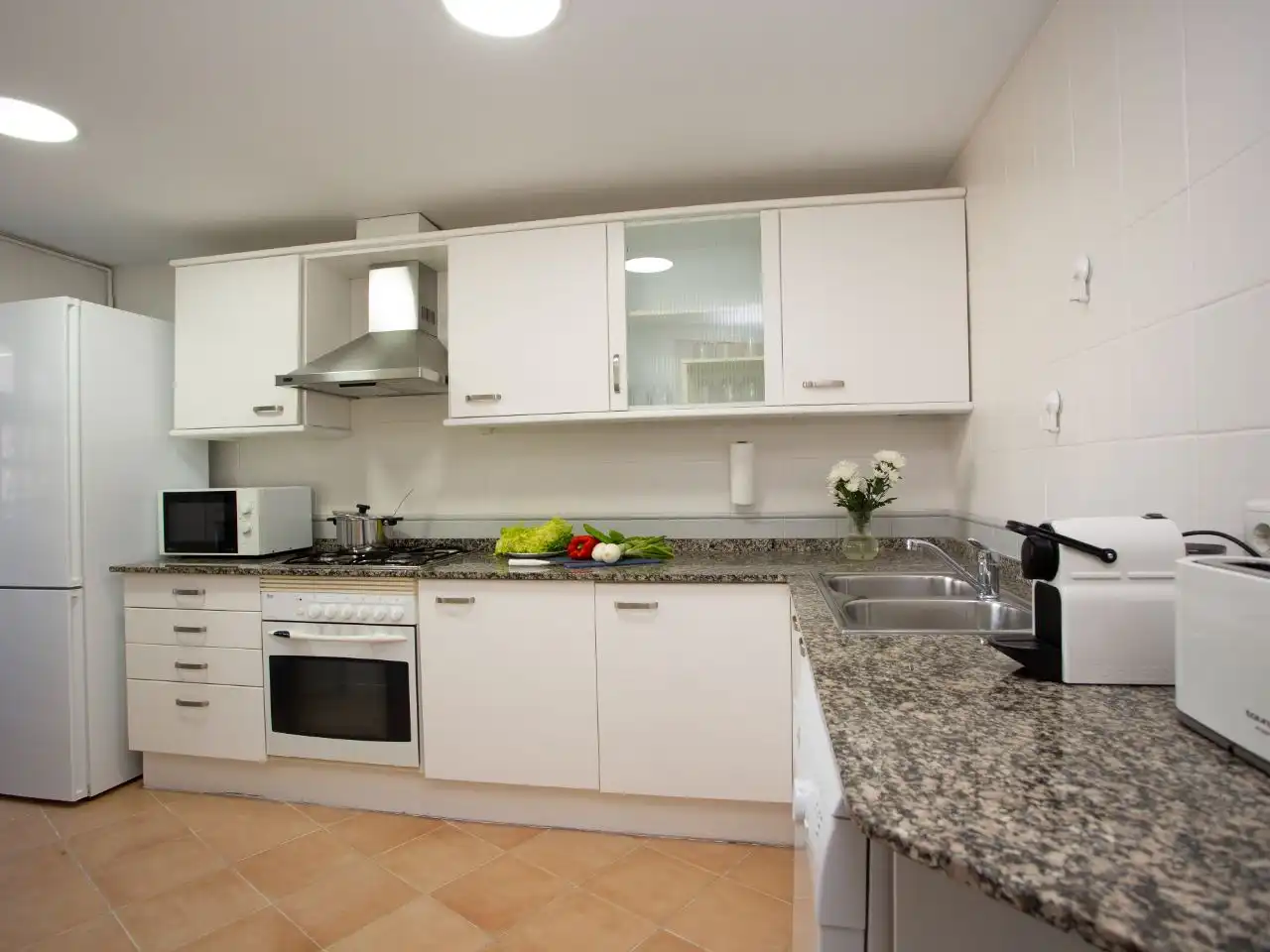 Flat for rent in Avinguda de França, 1, Penya - Roja - Avda. Francia Kitchen of Flat for rent in Valencia with Air Conditioner, Heating and Terrace