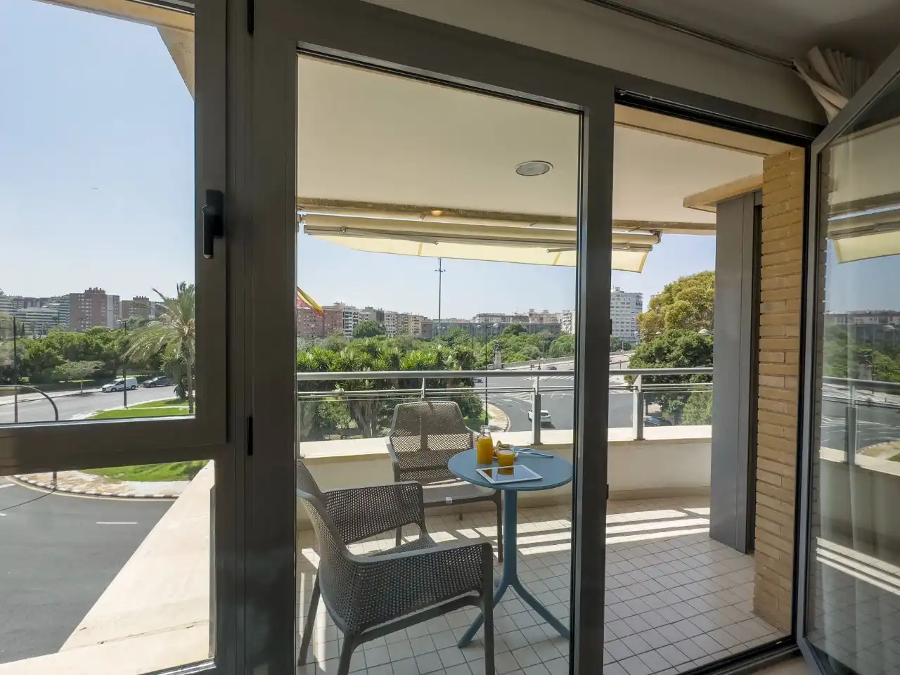 Flat for rent in Avinguda de França, 1, Penya - Roja - Avda. Francia Terrace of Flat for rent in Valencia with Air Conditioner, Heating and Terrace